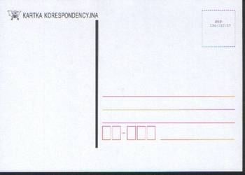 Kart. Pocz. do koresp **