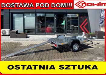 Przyczepa do przewozu motocykla platforma rowerowa lekka kat B 2,05x1,25 m