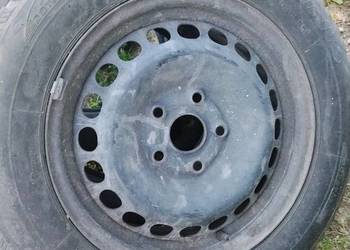 Stalowe 15' felgi oryginalne Audi z nowymi oponami