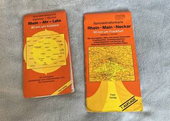 Mapa / mapy | Rhein-Ahr-Lahn | Rhein-Main-Neckar