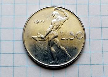 50 LIRÓW 1977 ROK - WŁOCHY