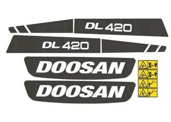 Naklejki oklejenie DOOSAN DL420 Zamiennik
