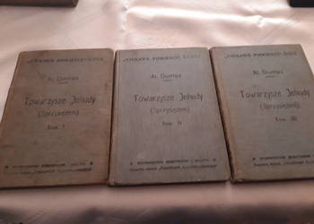 Towarzysze Jehudy, 1 - 3 - Dumas - 1912, opr., il., wyd.1