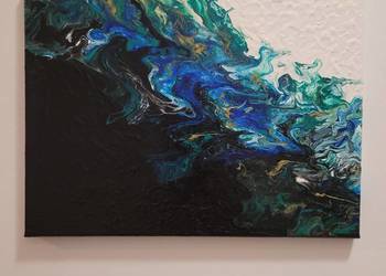 Obraz akrylowy ręcznie malowany