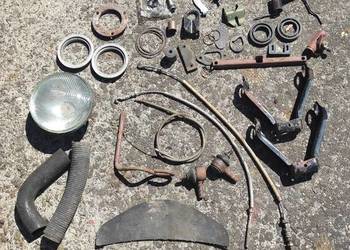 Części Trabant, lampa, guma, drążki