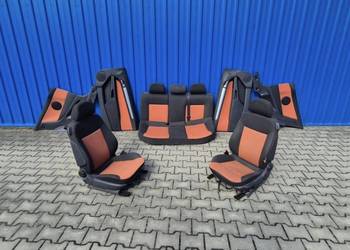 KOMPLET FOTELI FOTEL KANAPA TAPICERKA DRZWI OPEL ASTRA H III GTC HB 3D