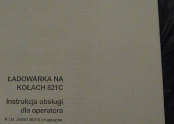 dtr instrukcja obsługi CASE 821C i inne