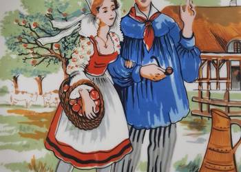 Talerz ozdobny Rejon Normandii