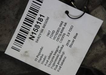 SKRZYNIA BIEGÓW FORD MONDEO MK5 CMMT6 SKRZYNIA BIEGÓW FORD MONDEO MK5 CMMT6