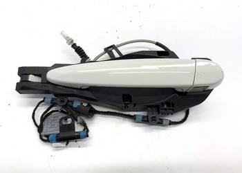 KLAMKA ZEWNĘTRZNA LEWY TYŁ PODŚWIETLANA BMW E70 SUV 06-13 BIAŁY