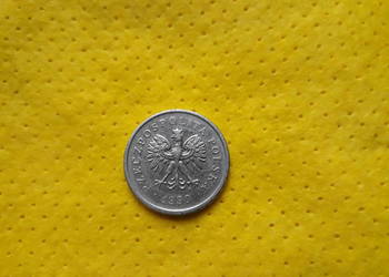 Monety obiegowe 1 zł 1990r, 91r, 92r, 93r, 94r, 95r