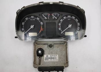 Sterownik Silnika Skoda Octavia 2.0 8v AQY 06A906018GR 0261206923 ZESTAW