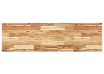 Blat do stołu prostokątny 120x40x2 cm lite drewno akacjowe WM-4008815