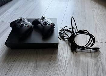 Xbox one X 1TB 2 pady okablowanie karton