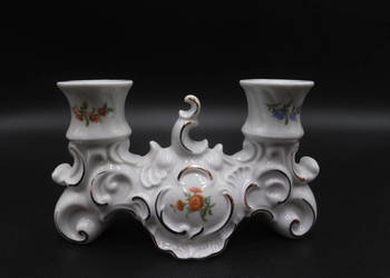 Porcelanowy świecznik Wallendorf