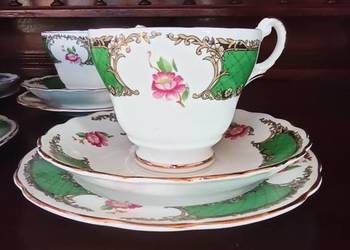 Filiżanka z talerzykiem deserowym. Harrowby. England.