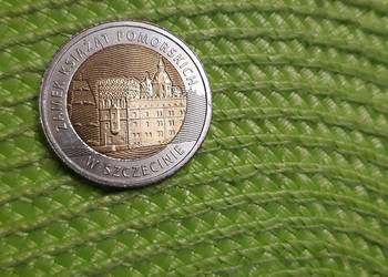 moneta polska 5 złotych z 2016r Zamek Książąt Pomorskich