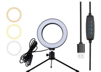 Lampa pierścieniowa LED USB