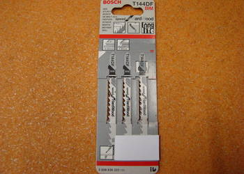 Brzeszczot BOSCH typ: T 144 DF 3 szt.  Ref. 2 608 636 222