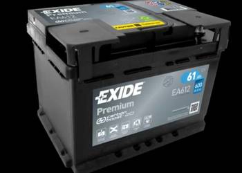 Akumulator 61Ah 600A Exide Premium