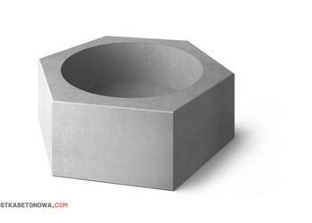 Betonowa Donica Heksagon 100