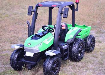 OLBRZYMI TRAKTOR Z PRZYCZEPĄ ,24V, 4X4 JAKOŚĆ/BLT206