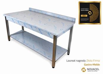 Stół gastronomiczny 120x70x85 z półką