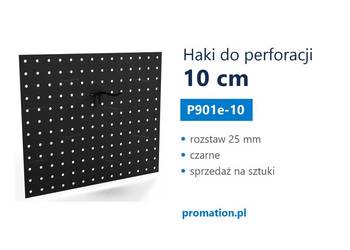 Haki pojedyncze i podwójne na kratę i perforację, seria P901 P902