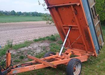 Przyczepa K-Vagnen 2000kg wywrot 3strony kiper