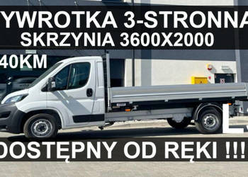 Fiat Ducato L3 Wywrotka 3-stronna Skrzynia 3625x2040 Od ręki !! Niska Cena…