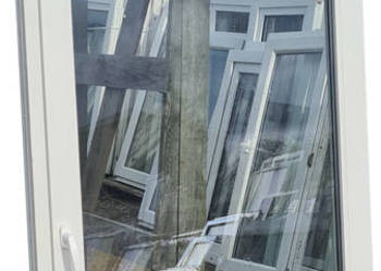 OKNA KacprzaK OKNO PCV 110X206 Używane Plastikowe