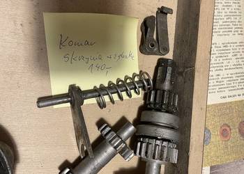 Kompletna skrzynia biegów i zębatka do Rometa komara
