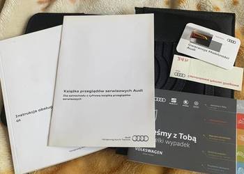 Oryginalne ETUI + instrukcja obsługi Audi Q5 + książka serwisowa