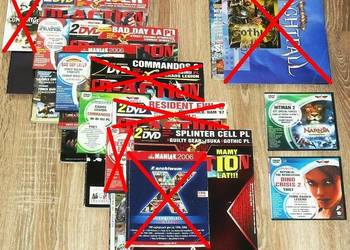 Magazyn CD-ACTION dodatki, płyty, plakaty, niekompletne 2006