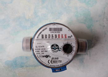 Wodomierz licznik wody Smart+ JS1.6-02   1,6 m³/h  1/2"