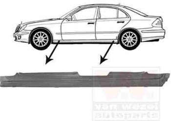 PRÓG LE/PR DO: E-KLASA (W211) 2002-2008 SEDAN + KOMBI