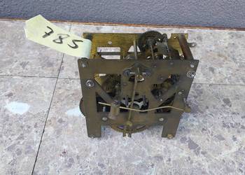 785 Mechanizm starego zegara ściennego Mauthe uszkodzony