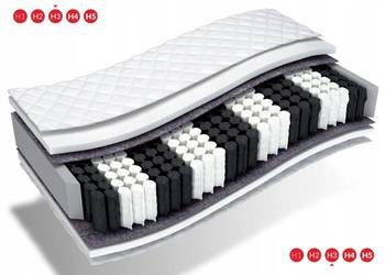 Materac 90x200 kieszeniowy 9 stref premium Bochnia Brzesko dowóz