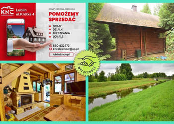 Domek letni na Pojezierzu Łęczyńsko-Włodawskim.