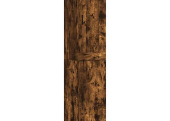 Wysoka szafka przydymiony dąb 345x34x180 cm WM-3200150