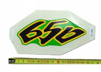 NAKLEJKA "650" NA LEWY BOCZEK KAWASAKI KLR650 2002 ORYGINALNA 560521604