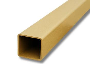 Profil stalowy 25x25 wypełnienie do Balustrady Harfy Złoty - 220cm
