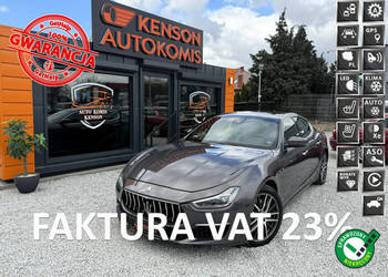 Maserati Ghibli GranLusso, Europejczyk, Podgrzewane wentylowane fotele, LE…