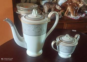 Dzbanek i cukiernica. Noritake. Japan.  Chelsea. 5822 Dzbanek i cukiernica. Noritake. Japan.  Chelsea. 5822
