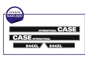Naklejki traktor ciągnik CASE 844XL International Nalepki Naklejka