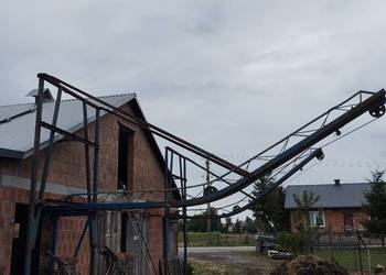 Zgarniacz obornika szynowo linowy Krotoszyn
