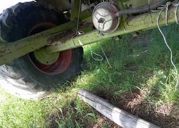 Oś z kołami 500-60 22.5 do przyczepy prasy wozu