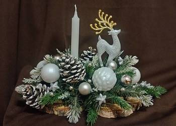 Stroik świąteczny bożonarodzeniowy