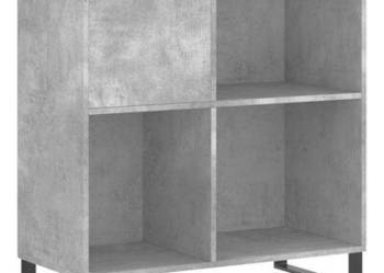 vidaXL Szafka na płyty, szarość betonu, 84,5x38x89 cm(SKU:831784)