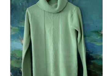 sweter sweterek kardigan golf ciepły wzory warkocze
